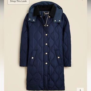 JCrew Stowe Puffer Coat with PrimaLoft